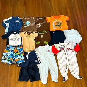 Big lot of Baby Boy Clothing 6-12 Months EUC / NWT